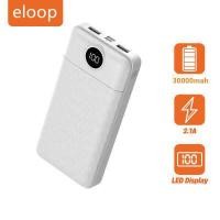 ราคา 2023รุ่นใหม่ล่าสุด ของแท้100 Eloop power bank ความจุ30000mAh ของแท้ 100 พาวเวอร์แบงค์ แบตสำรอง รองรับชาร์จเร็ว ชาร์จเร็ว Quick Charge 3 0 power bank (17338540836)