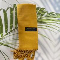 ราคา 2023 Thai Lanna Scarf ผ้าพันคอไทยสไตล์ล้านนา ผ้าพันคอผ้าฝ้ายสีพื้น ชายภู่ ผ้าเปลือกไหม สไตล์ล้านนา (14528473314)