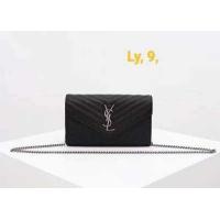 ราคา กระเป๋าสะพายผู้หญิง ysl size 9 งาน top mirror นั่งเรียบใส่กระเป๋าตังค์ใบยาวได้มีอะไรดาํอะไรเงินกะไหล่ทองกระเป๋าสะพายได้ถือได้งานปั๊มทุกจุ (17592945647)