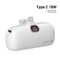 ราคา Kuulaa Powerbank พาวเวอร์แบงค์ ขนาดเล็ก แบบพกพา 5000mah Power Bank สําหรับSamsung Huawei Xiaomi iPhone 14 13 12 pro max แบตสำรองไร้สายแบบ Fast Charge iPhone 8 7 6 5 ของแท100 (16723586945)