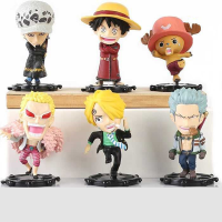 ราคา โมเดล One Piece โมเดลวันพีช ฟิกเกอร์ โมเดลลูฟี่ โซโล ซันจิ อุซป นามิ แฟรงกี้ บรูค ช็อปเปอร์ โรบิน มีของร้อมส่ง (8234562727)