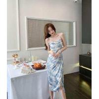 ราคา KoreanDress พร้อมส่งจากกทม มาถึงใน 3 5 วัน เดรส ชุดลายดอก ชุดไปทะเลสวยๆ เดรสออกเดท เดรสผู้หญิง ชุดไปทะเล ชุดฮาวายหญิง เดรสสีฟ้า dress ins (18586507167)