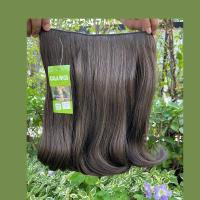 ราคา แฮร์พีช hairpiece แฮร์พีช calawigs ชิ้นหนาพิเศษไหมด้านเหมือนผมจริง แฮร์พีชปลายงุ้ม รหัส LHT FP กว้าง26cm ยาว40cm (7138840596)