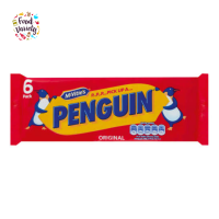 ราคา McVities Penguin Milk Chocolate 6pk 147 6g แมคไวตี้ส์ช็อกโกแลตนมเพนกวิน 6pk 147 6g บิสกิตช็อกโกแลตนมพร้อมครีมช็อกโกแลต (10789714427)
