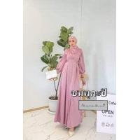 ราคา ชุดมุสลิมหญิง ชุดเดรสมุสลิม รุ่นเจ้าหญิง เนื้อผ้าซาร่า เดรสออกงาน ชุดเจ้าสาวมุสลิม เดรสยาว ชุดรายอ ชุดธีมเพื่อนเจ้าสาว (18066675379)