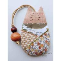 ราคา Key cover กระเป๋าใส่กุญแจ ที่ครอบกุญแจ ที่เก็บกุญแจ พวงกุญแจ รูปแมว งานแฮนด์เมด ทำจากผ้าญี่ปุ่นผสมผ้าคอตตอน (14877277428)