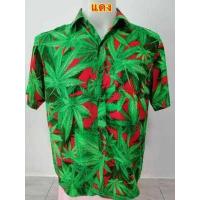 ราคา พร้อมส่ง ลายใหม่ลายใบกัญชา เสื้อสงกรานต์ เสื้อฮาวาย เสื้อลายดอก เนื้อผ้าสปันบางนุ่มใส่สบาย เสื้อเชิ้ตแขนสั้นชาย หญิง เสื้อคอปก (2056012592)