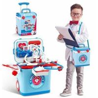 ราคา มาใหม่ ชุดกระเป๋าคุณหมอ มีล้อลาก สะพายได้ ชุดคุณหมอ ของเล่นเด็ก Doctor ของเล่นคุณหมอ ชุดคุณหมอของเล่นเด็ก (2461746170)