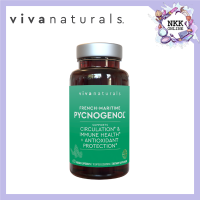 ราคา พร้อมส่ง ของแท้100 Viva naturals Pycnogenol 60 Capsules (10336298921)