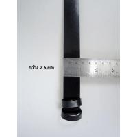 ราคา เข็มขัดนักศึกษา PU สีดำเงา ไม่มีหัว ยาว 30 60 นิ้ว (13688269845)