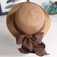 ราคา RB08 Vintage panama hat หมวกปานามาเปิดหน้า หมวกทรงวินเทจสีน้ำตาล (1629652058)