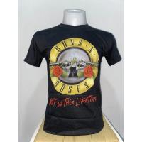 ราคา เสื้อวง GUNS N ROSES ลิขสิทธิ์แท้ 100 งานสร้างใหม่ UK by pop comics (10202226258)