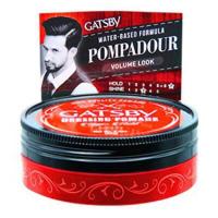 ราคา GATSBY DRESSING POMADE แว๊กซ์ จัดแต่งทรงผม สไตล์วินเทจ 80 g มี 4 สูตร สูตรวอเตอร์เบส (15451656759)