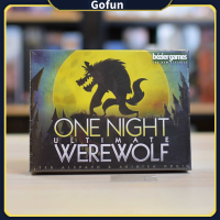 ราคา One night ultimate Werewolf Board Game ภาษาอังกฤษ One night Daybreak บอร์ดเกม หนึ่งคืนปริศนา เกม ล่ามนุษย์หมาป่า (10114996839)