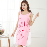 ราคา สวมผ้าขนหนูอาบน้ำผ้าขนหนูอาบน้ำไมโครไฟเบอร์ 80 140cmลายการ์ตูน (4562822769)
