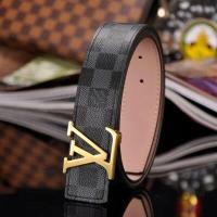 ราคา Louis Vuittons เข็มขัดแบรนด์หรู เข็มขัดหนังแท้แฟชั่นลายย้อนยุคสไตล์คลาสสิกเข็มขัด LV แบบลำลองสำหรับผู้ชายและผู้หญิง (9906992038)