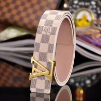 ราคา Louis Vuittons เข็มขัดแบรนด์หรู เข็มขัดหนังแท้แฟชั่นลายย้อนยุคสไตล์คลาสสิกเข็มขัด LV แบบลำลองสำหรับผู้ชายและผู้หญิง (9906992052)