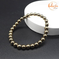 ราคา แร่ไพไรต์ เพชรหน้าทั่ง Pyrite แต่งสี กำไลหินมงคล หินดูดทรัพย์ หินเรียกเงิน หินสี หินมงคล กำไลหิน ไพไรต์ หินสีทอง by ออมทอง (16473120752)