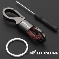 ราคา รถจักรยานยนต์รถจักรยานยนต์ Universal พวงกุญแจโลหะสำหรับ HONDA CB125R CB190SS CB250R CB300R CB400 CB500X CB650F CB650R CB1000 CB1000R CB1100 CB1300พวงกุญแจหนังและ Twine เย็บชายอุปกร (9424290418)