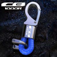 ราคา รถจักรยานยนต์รถจักรยานยนต์ Universal พวงกุญแจโลหะสำหรับ HONDA CB125R CB190SS CB250R CB300R CB400 CB500X CB650F CB650R CB1000 CB1000R CB1100 CB1300พวงกุญแจหนังและ Twine เย็บชายอุปกร (8707997097)