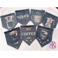 ราคา ธงผ้า แคนวาส ธงเซต 7 ชิ้น ธงร้านกาแฟ ธงราว ธงญี่ปุ่น ป้ายธงผ้าตกแต่งร้าน สไตล์วินเทจ (9485642085)