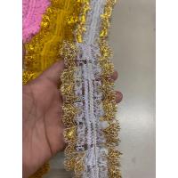 ราคา ลูกไม้จับกลีบ เทปทองตกแต่ง เทปดิ้นทอง เทปดิ้นเงิน ลูกไม้ชายครุย ชายครุยริบบิ้นตกแต่ง ริบบิ้นปอมปอม เทปพู่ เทปตกแต่ง ประดับพู่ เทปทองลายสีเงิน ลูกไม้พับกลีบ ลูกไม้ระบาย ขายเป็นเมตร (14649418581)