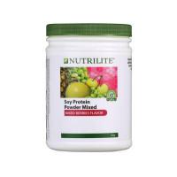 ราคา โปรตีน Amway 4 รสชาติ ของแท้ 100 Protein Nutrilite Amway รส Mixed Berry ชาเขียว Chocolate และ Soy Protein (17424925993)