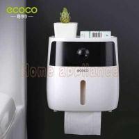 ราคา ECOCO กล่องใส่ทิชชู กันน้ำ ติดผนังไม่ต้องเจาะ (4357216638)