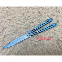 ราคา มีดควง มีดควงแบบไม่มีคม Balisong มีดผีเสื้อ มีดซ้อม (11156926932)