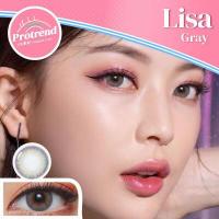 ราคา Protrendcolor Contact lens คอนแทคเลนส์โปรเทรนด์คัลเลอร์ รุ่น Lisa Brown Gray นำเข้าจากเกาหลี ของแท้ 100 มี อ ย ขนาดเลนส์ 14 2 เท่าตาจริง เลนส์นิ่ม แฟชั่น (12850097893)
