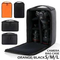 ราคา กระเป๋ากล้อง DSLR SLR กระเป๋าเป้เคสกันน้ำกันกระแทกสำหรับ Canon EOS Nikon Sony (7363194697)