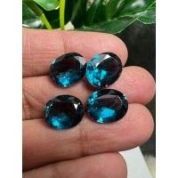 ราคา เพทาย ผ่านการเผา 1เม็ด กะรัต รูปร่างไข่ OVAL 10x8 มิล พลอย เพทาย สี ฟ้ากลาง BLUE ZIRCON กัมพูชา 100 LAB MADE CORUNDUM (18787659215)
