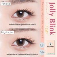 ราคา คอนแทคเลนส์รายวัน Jolly Blink สี Moony Brown 6 ชิ้น (18226379167)