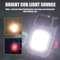 ราคา Flashlight ไฟ LED ไฟฉายกระเป๋าคลิปแสงทำงาน Outdoor ตั้งแคมป์ตกปลาปีนเขาโคมไฟซัง LED 800 Lumens 10W แสงที่มีพวงกุญแจที่เปิดขวด ประเภท (16390578550)
