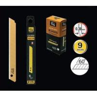 ราคา RUNJI ใบมีดคัตเตอร์สีทอง 9 mm ENDURA 9mm และ RUNJI ใบมีดคัตเตอร์สีทอง 18mm ENDURA 18mm (17470408187)