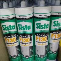 ราคา SISTA F 130 F 130W อครีลิคซีแลนท์ อะครีลิคยาแนวไม้ 300 มล ซิสต้า ยาแนวอะคริลิค อุดรอย คุณภาพสูง (16738802744)
