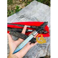 ราคา มีดหมอเหล็กน้ำพี้ด้ามท้าวเวสสุวรรณ ใบมีด5นิ้ว ด้ามรวมฝัก11นิ้ว (11322116893)