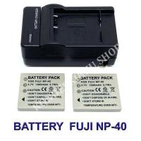 ราคา FNP 40 FNP40 NP 40 NP40 แบตเตอรี่ แท่นชาร์จ แบตเตอรี่พร้อมแท่นชาร์จสำหรับกล้องฟูจิ Battery Charger Battery and Charger For Fujifilm FinePix F610 Zoom F650 F700 F710 F (14985419320)