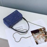 ราคา 2022ฤดูร้อนร้อน Aw Alexander Wang กระเป๋าเพชรเต็มเพชรคริสตัลกระเป๋าสะพาย C Rossbody แบบพกพาใต้วงแขนกระเป๋าสี่เหลี่ยมเล็กๆสำหรับผู้หญิง (16637845639)