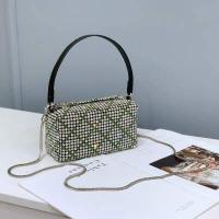 ราคา 2022ฤดูร้อนร้อน Aw Alexander Wang กระเป๋าเพชรเต็มเพชรคริสตัลกระเป๋าสะพาย C Rossbody แบบพกพาใต้วงแขนกระเป๋าสี่เหลี่ยมเล็กๆสำหรับผู้หญิง (16637845676)