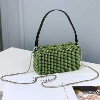 ราคา 2022ฤดูร้อนร้อน Aw Alexander Wang กระเป๋าเพชรเต็มเพชรคริสตัลกระเป๋าสะพาย C Rossbody แบบพกพาใต้วงแขนกระเป๋าสี่เหลี่ยมเล็กๆสำหรับผู้หญิง (16637845648)