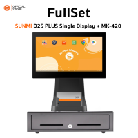 ราคา SUNMI D2splus Single เครื่องคิดเงิน พร้อมระบบขายหน้าร้าน ฟรีไม่มีรายเดือน (18957677566)