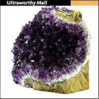 ราคา Amethyst Natural Amethyst Druzy Quartz Geode Cluster Crystal 40mm ตัวอย่าง 40 50g (11378320000)