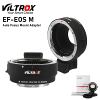 ราคา VilTROX อะแดปเตอร์แปลงเลนส์ Canon EOS ทั้ง EF EF S ใช้กับกล้อง EOS M M2 M3 M5 M6 M10 M50 M100 Kiss M Auto Focus ได้ (511050861)