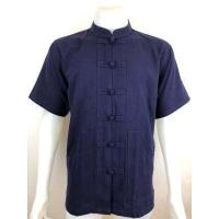 ราคา เสื้อผ้าฝ้าย ผ้าพื้นเมือง หนังกบ คอจีน กระดุมจีน กระเป๋าเฉียง แขนสั้น (10235104867)
