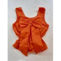 ราคา เสื้อกระเช้าโบว์แฟชั่นสงกรานต์ เสื้อคอกระเช้าติดโบว์ผู้ใหญ่ เสื้อเล่นน้ำสงกรานต์ เสื้อคอกระเช้าแฟชั่นสายเดี่ยวย้อนยุค (15987571064)