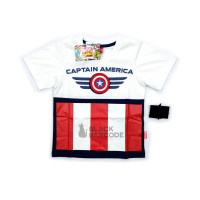 ราคา SALE เสื้อยืดเด็ก ไซส์ 7 L 6 7 ขวบ ลิขสิทธิ์แท้ 100 ลายสไปเดอร์แมน ฮัค จัสติซลีก แบทแมน มาร์เวล ธอร์ ซุปเปอร์ฮีโร่ พร้อมส่ง (17229541790)