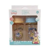 ราคา Disney Baby ดิสนีย์ เบบี้ ขวดนมคอกว้าง ขนาด 4 oz 8 oz แพ็ค 2 ขวด (17443168455)