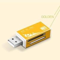 ราคา Multi In 1เมมโมรีการ์ดรีดเดอร์ SD สำหรับ Memory Stick Pro Duo Micro SD TF M2 MMC SDHC MS Card (12880185624)
