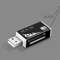 ราคา Multi In 1เมมโมรีการ์ดรีดเดอร์ SD สำหรับ Memory Stick Pro Duo Micro SD TF M2 MMC SDHC MS Card (12880185623)